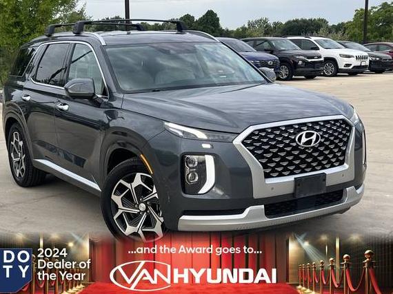 HYUNDAI PALISADE 2021 KM8R7DHE0MU256904 image