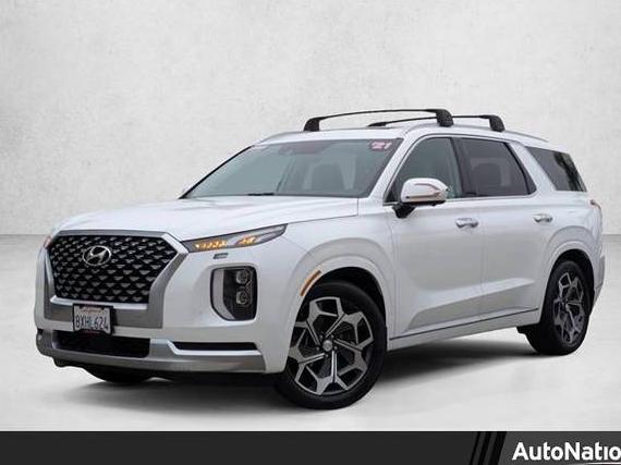 HYUNDAI PALISADE 2021 KM8R74HE6MU333596 image