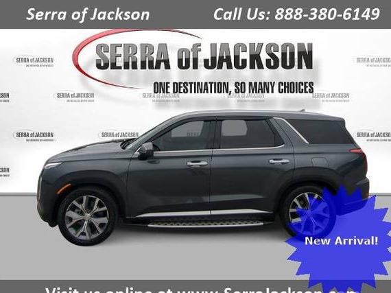 HYUNDAI PALISADE 2021 KM8R44HE9MU175683 image