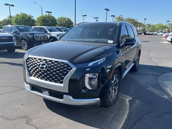 HYUNDAI PALISADE 2021 KM8R74HE0MU292141 image