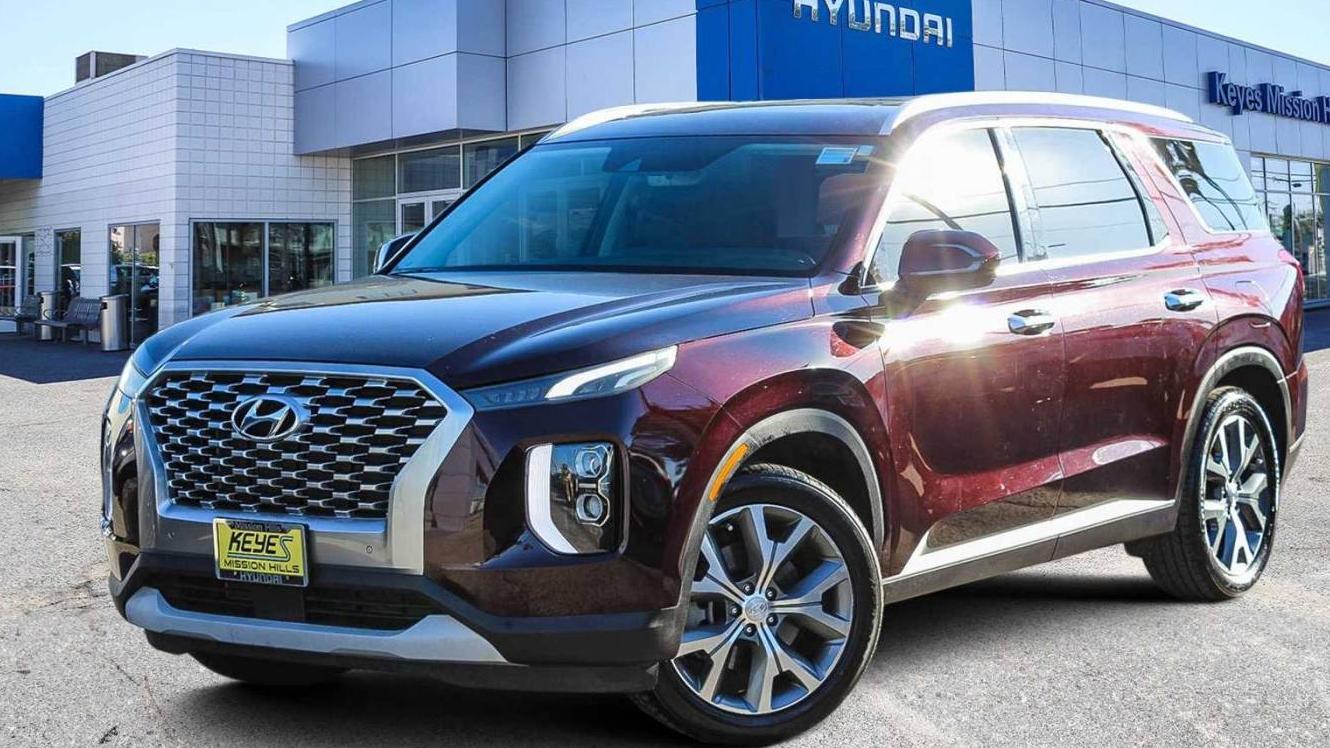 HYUNDAI PALISADE 2021 KM8R34HE1MU252243 image