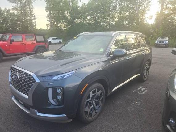 HYUNDAI PALISADE 2021 KM8R74HE0MU302196 image