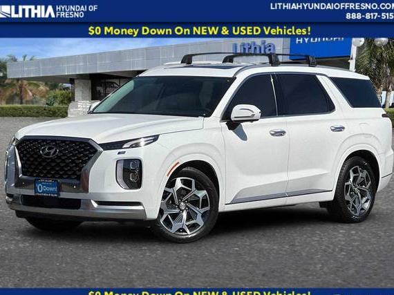 HYUNDAI PALISADE 2021 KM8R74HE6MU333615 image