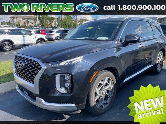 HYUNDAI PALISADE 2021 KM8R74HE2MU276765 image
