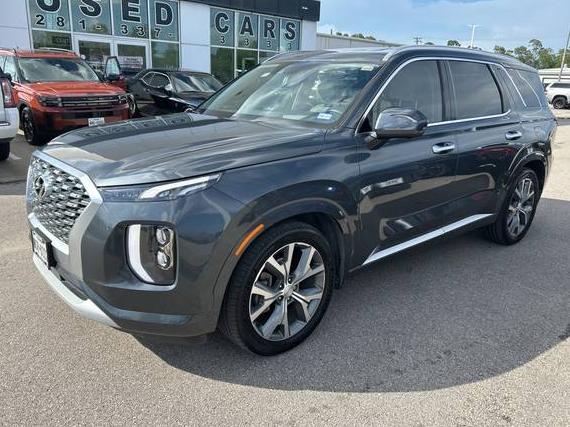 HYUNDAI PALISADE 2021 KM8R54HE6MU195435 image