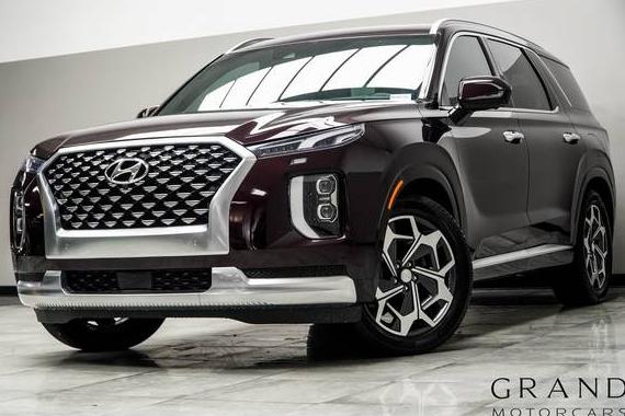 HYUNDAI PALISADE 2021 KM8R74HE4MU301245 image
