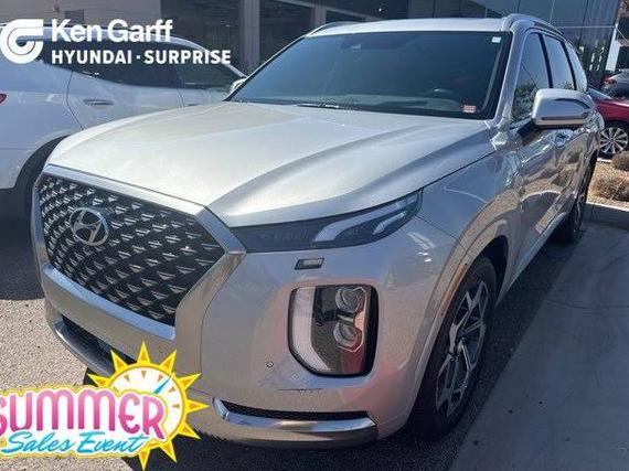 HYUNDAI PALISADE 2022 KM8R74HE9NU404615 image