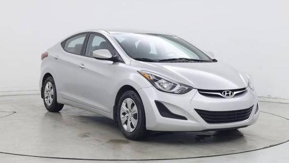 HYUNDAI ELANTRA 2016 KMHDH4AE9GU481280 image