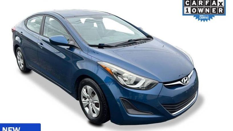 HYUNDAI ELANTRA 2016 KMHDH4AE3GU490007 image