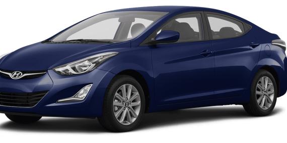 HYUNDAI ELANTRA 2016 KMHDH4AE9GU546015 image