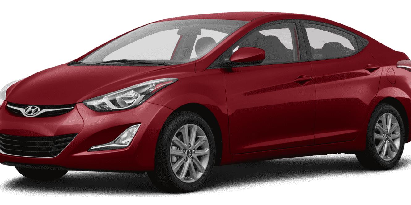 HYUNDAI ELANTRA 2016 5NPDH4AE8GH677418 image