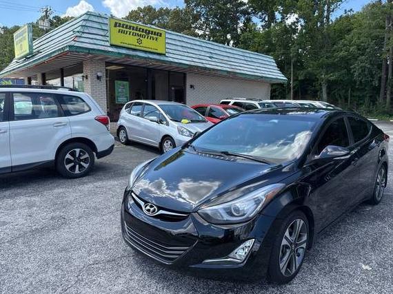 HYUNDAI ELANTRA 2016 KMHDH4AH1GU552045 image