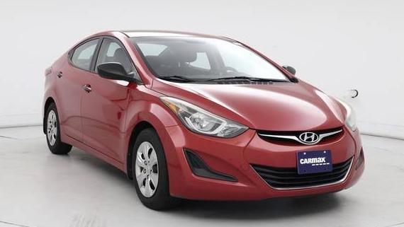 HYUNDAI ELANTRA 2016 KMHDH4AE1GU518063 image