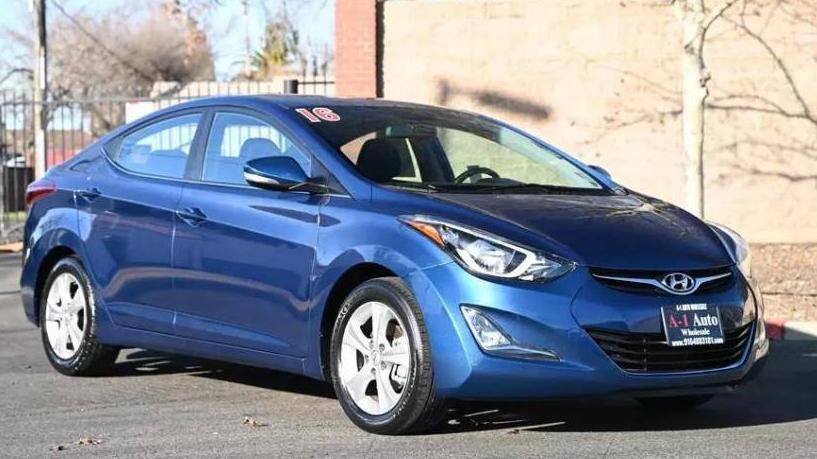 HYUNDAI ELANTRA 2016 KMHDH4AE3GU555213 image