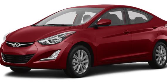 HYUNDAI ELANTRA 2016 KMHDH4AE7GU623934 image