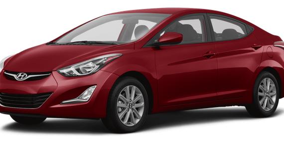 HYUNDAI ELANTRA 2016 KMHDH4AE0GU547621 image