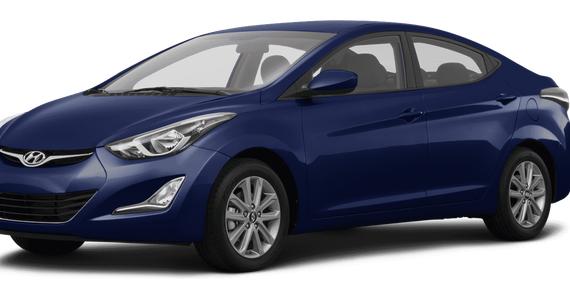 HYUNDAI ELANTRA 2016 KMHDH4AE2GU484537 image