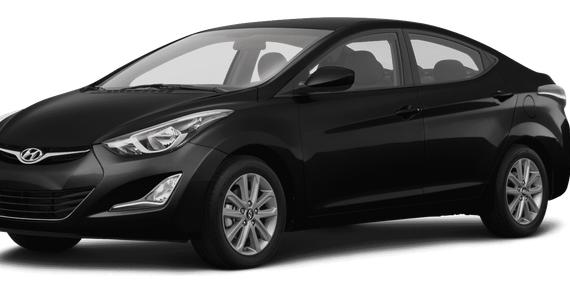 HYUNDAI ELANTRA 2016 KMHDH4AE7GU544098 image