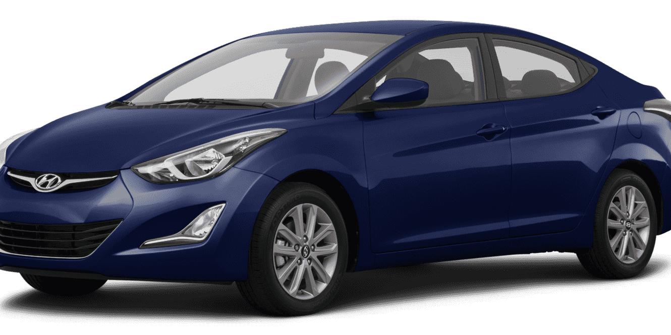 HYUNDAI ELANTRA 2016 KMHDH4AE1GU484352 image