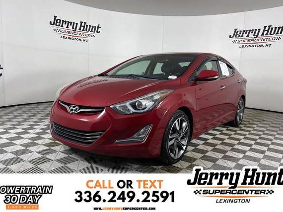 HYUNDAI ELANTRA 2016 KMHDH4AE6GU620295 image