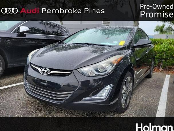 HYUNDAI ELANTRA 2016 KMHDH4AH9GU605316 image