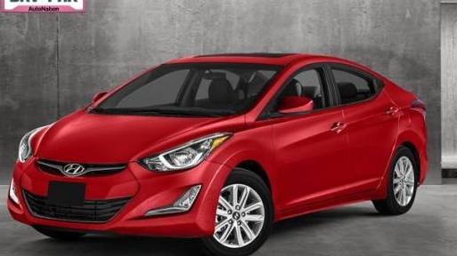 HYUNDAI ELANTRA 2016 KMHDH4AE4GU531390 image