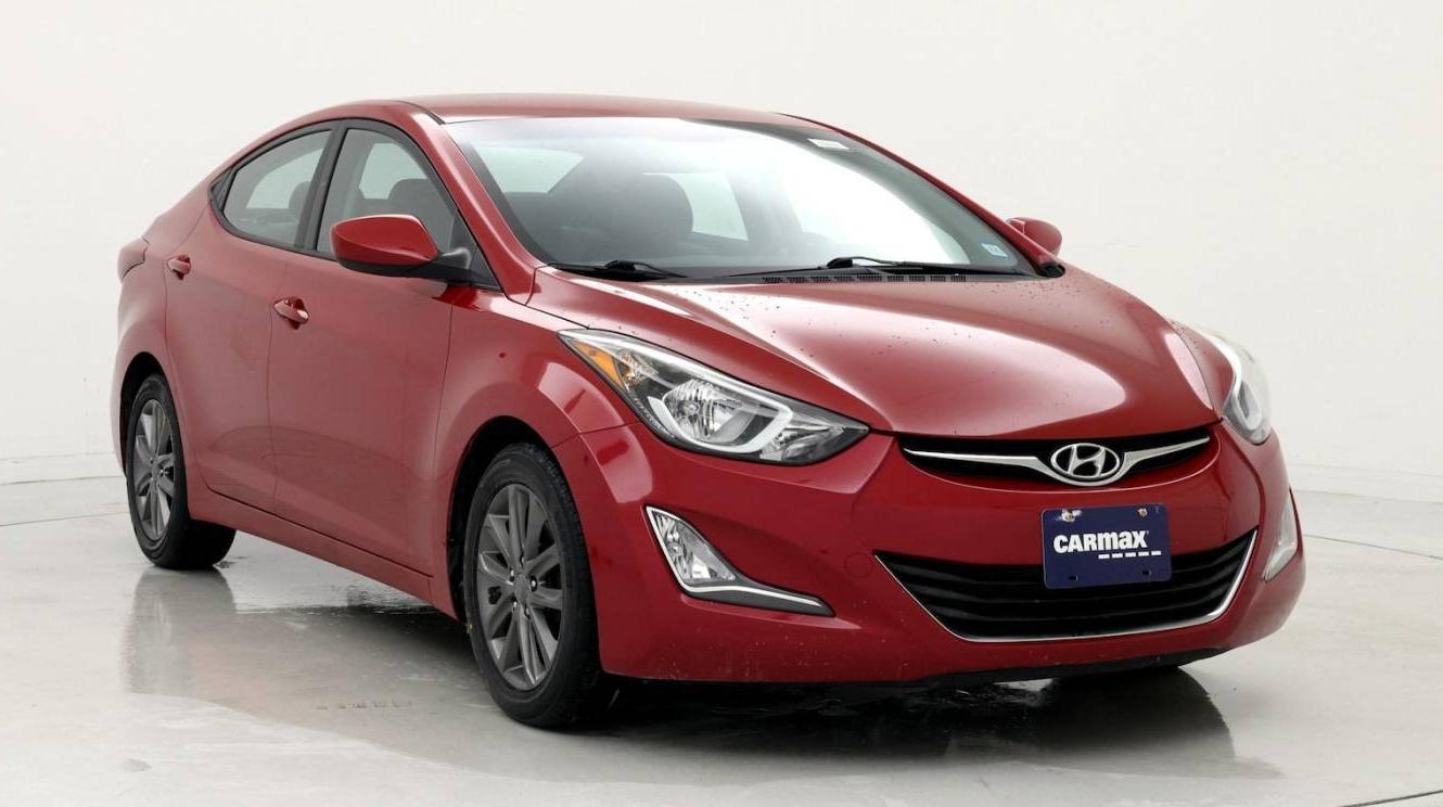 HYUNDAI ELANTRA 2016 KMHDH4AE4GU484877 image