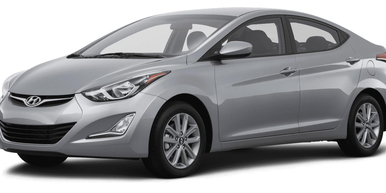 HYUNDAI ELANTRA 2016 KMHDH4AE2GU621556 image