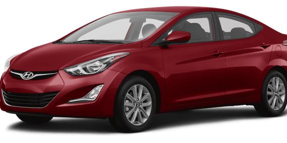 HYUNDAI ELANTRA 2016 KMHDH4AEXGU637360 image