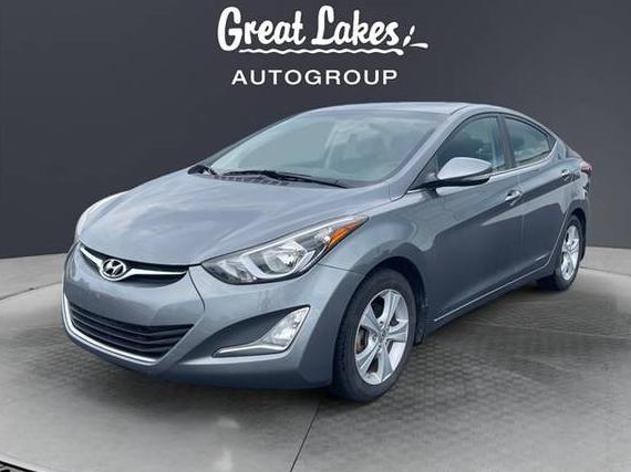 HYUNDAI ELANTRA 2016 KMHDH4AE4GU592559 image