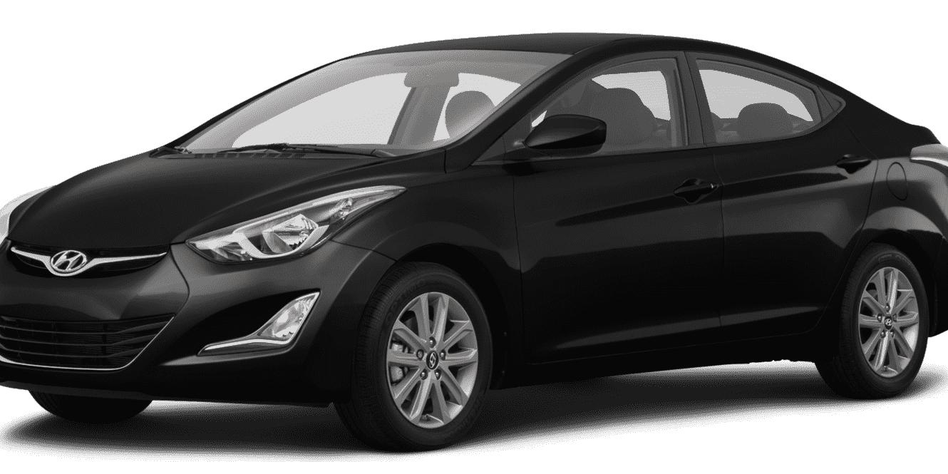 HYUNDAI ELANTRA 2016 KMHDH4AE2GU626661 image