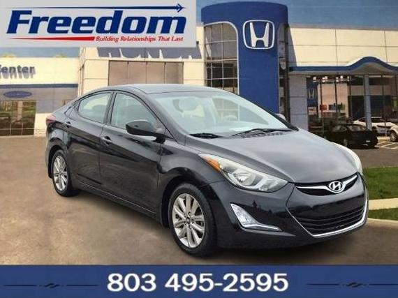 HYUNDAI ELANTRA 2016 KMHDH4AE5GU531088 image