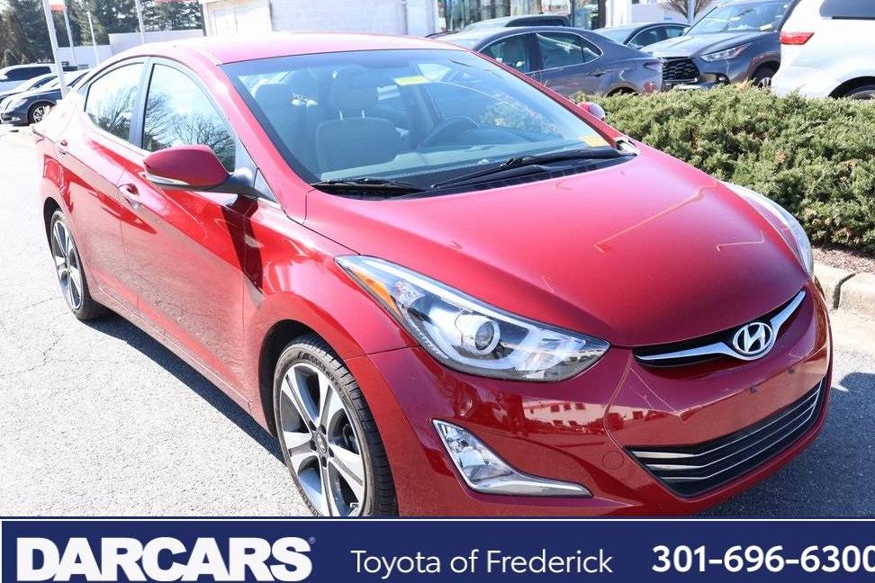 HYUNDAI ELANTRA 2016 KMHDH4AH5GU620251 image