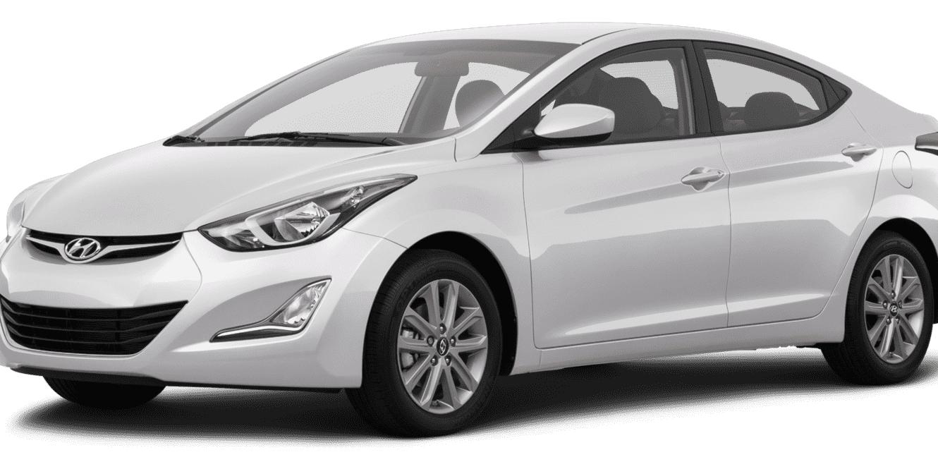 HYUNDAI ELANTRA 2016 5NPDH4AE3GH723396 image