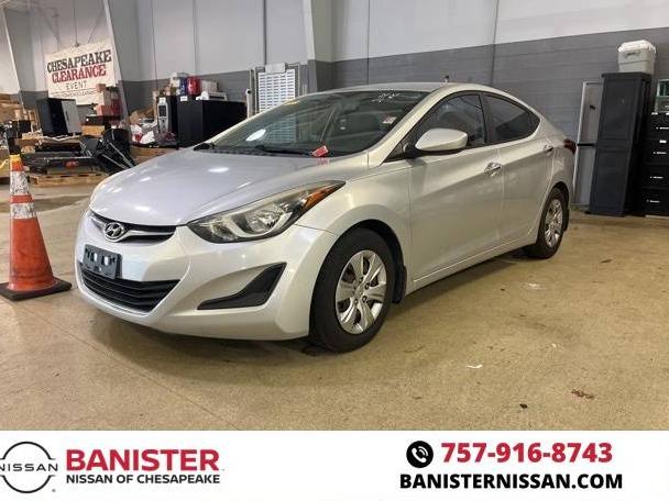 HYUNDAI ELANTRA 2016 KMHDH4AE8GU483666 image