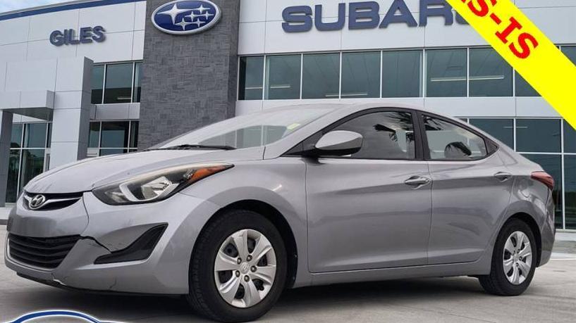 HYUNDAI ELANTRA 2016 5NPDH4AE6GH741780 image