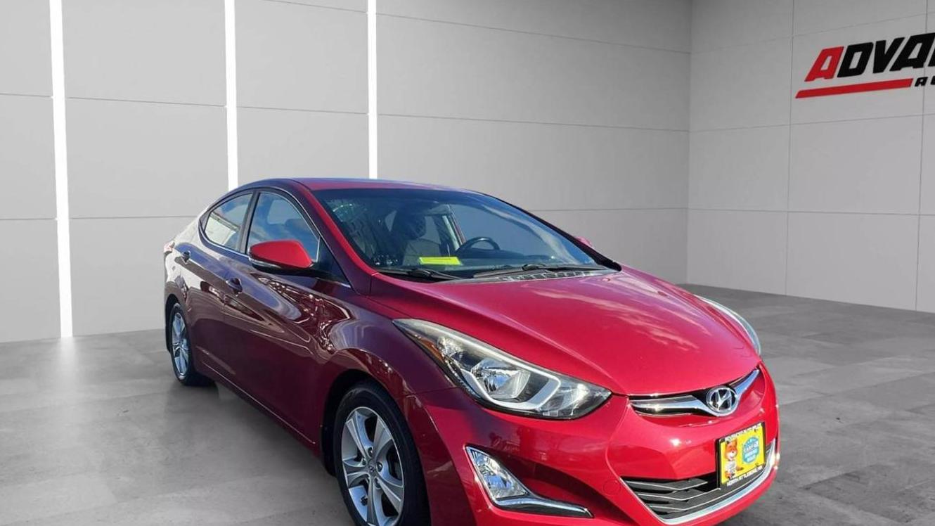 HYUNDAI ELANTRA 2016 KMHDH4AE4GU493496 image