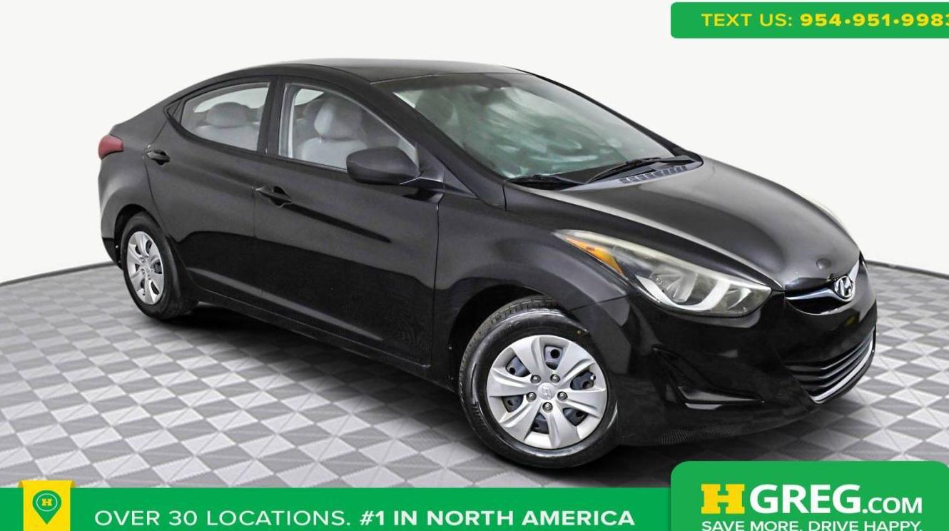 HYUNDAI ELANTRA 2016 5NPDH4AE3GH756141 image