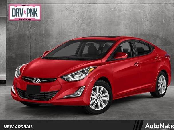 HYUNDAI ELANTRA 2016 KMHDH4AE3GU518758 image