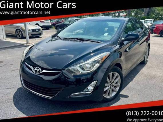HYUNDAI ELANTRA 2016 KMHDH4AE7GU487790 image