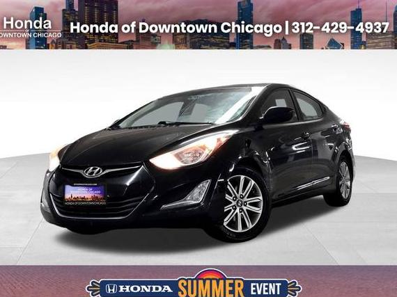 HYUNDAI ELANTRA 2016 5NPDH4AE4GH664892 image