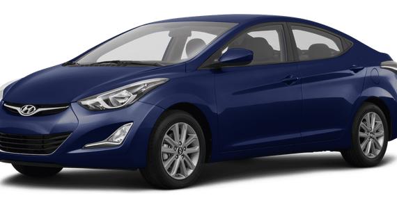 HYUNDAI ELANTRA 2016 5NPDH4AE1GH712476 image