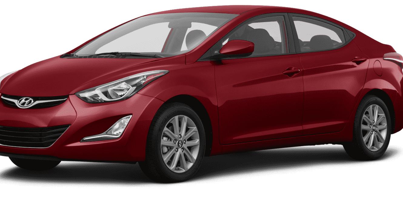 HYUNDAI ELANTRA 2016 5NPDH4AE7GH777588 image