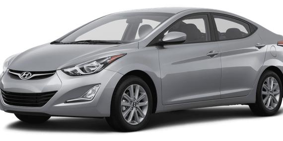 HYUNDAI ELANTRA 2016 KMHDH4AE7GU491094 image