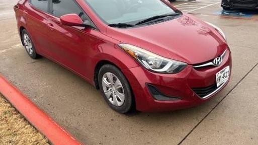 HYUNDAI ELANTRA 2016 KMHDH4AE4GU584090 image