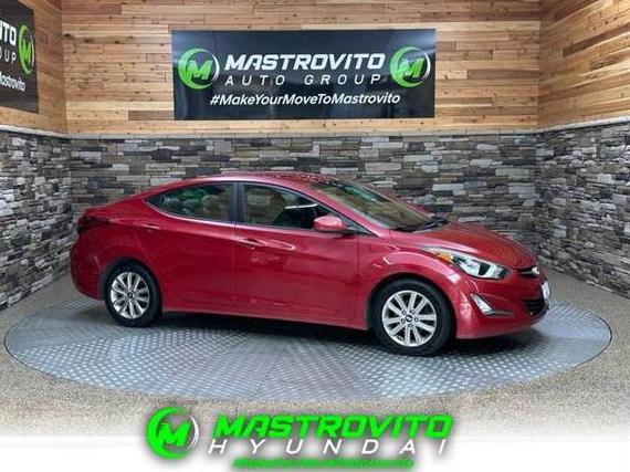 HYUNDAI ELANTRA 2016 KMHDH4AEXGU531426 image