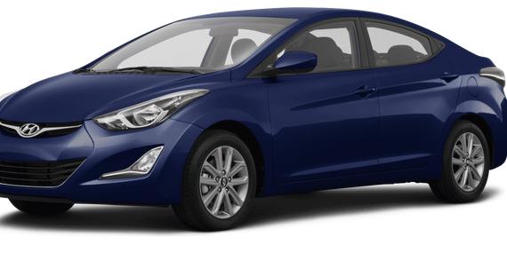 HYUNDAI ELANTRA 2016 KMHDH4AE8GU542666 image