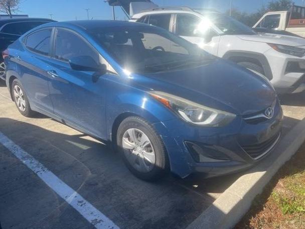 HYUNDAI ELANTRA 2016 KMHDH4AEXGU547707 image