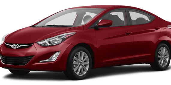 HYUNDAI ELANTRA 2016 KMHDH4AE6GU574936 image