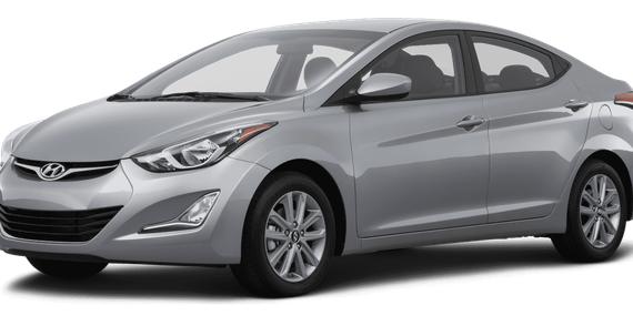 HYUNDAI ELANTRA 2016 KMHDH4AE9GU542689 image